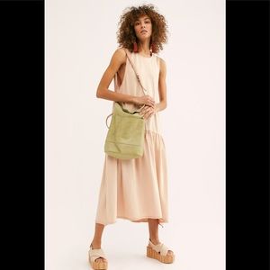 Free People Island Retreat Dress in shell pink